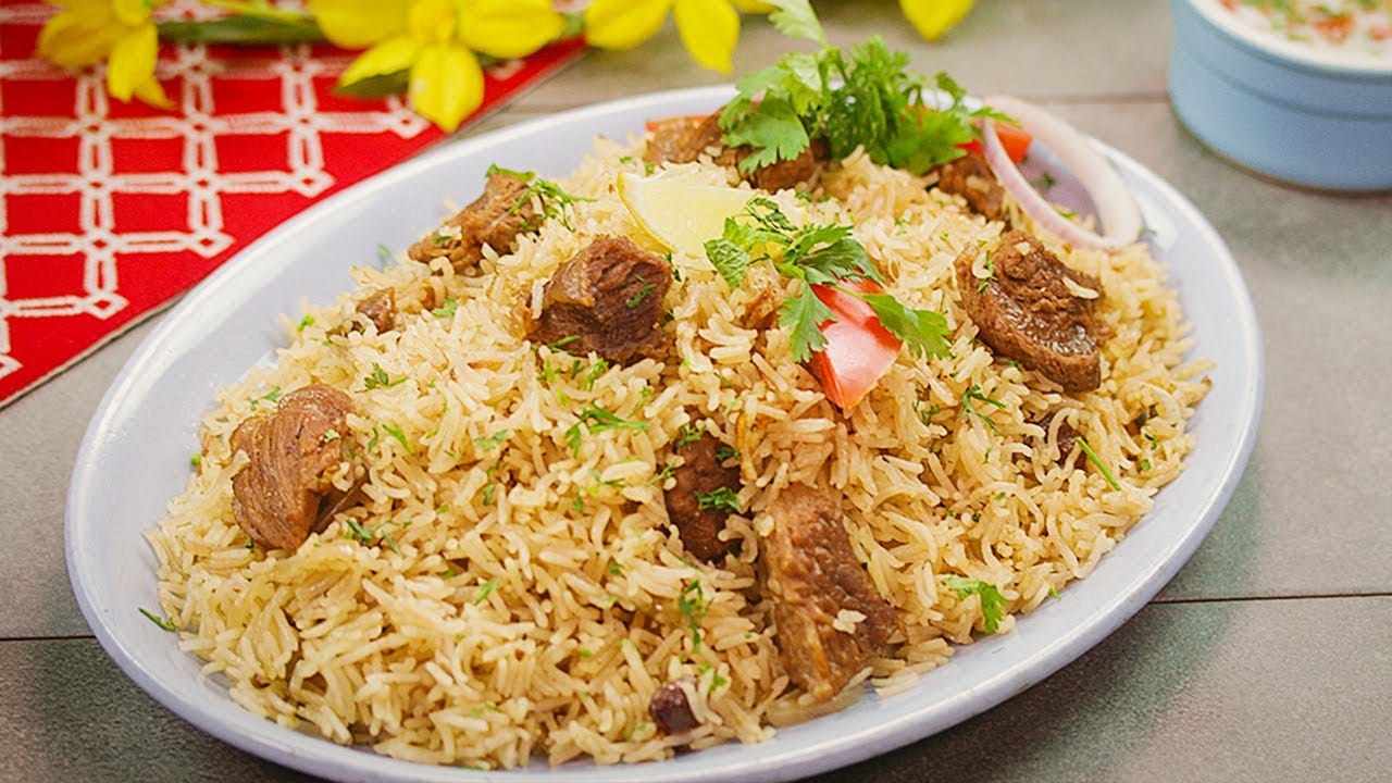 BEEF PULAO ( SERVES 1-2 )