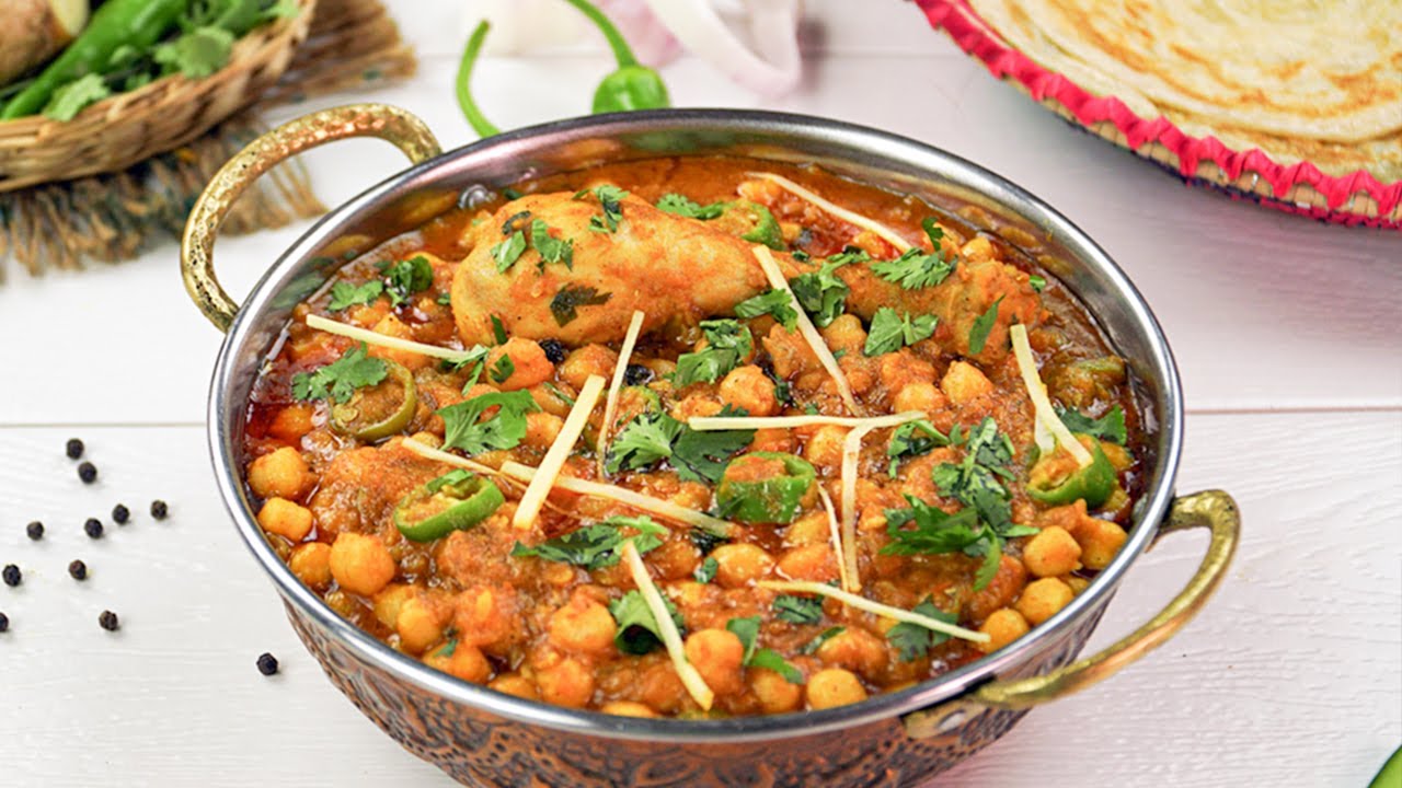 MURGH CHOLAY ( SERVES 1-2 )